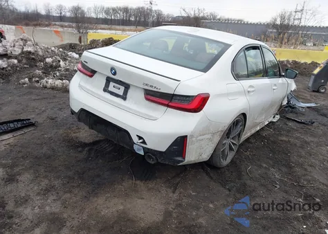 2023 BMW 3 Series 330E xDrive из США, поврежденный, VIN 3MW39FS03P8D08229
